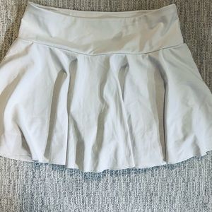 White Tennis Skirt